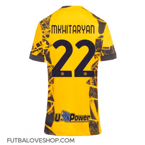 Dres Inter Milan Henrikh Mkhitaryan #22 Tretina pre Ženy 2024-25 Krátky Rukáv